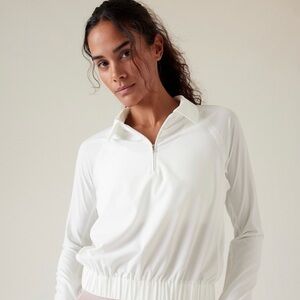 Athleta Advantage Polo Top small petite  excellent condition